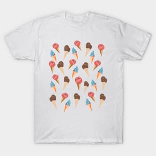 Ice cream pattern T-Shirt